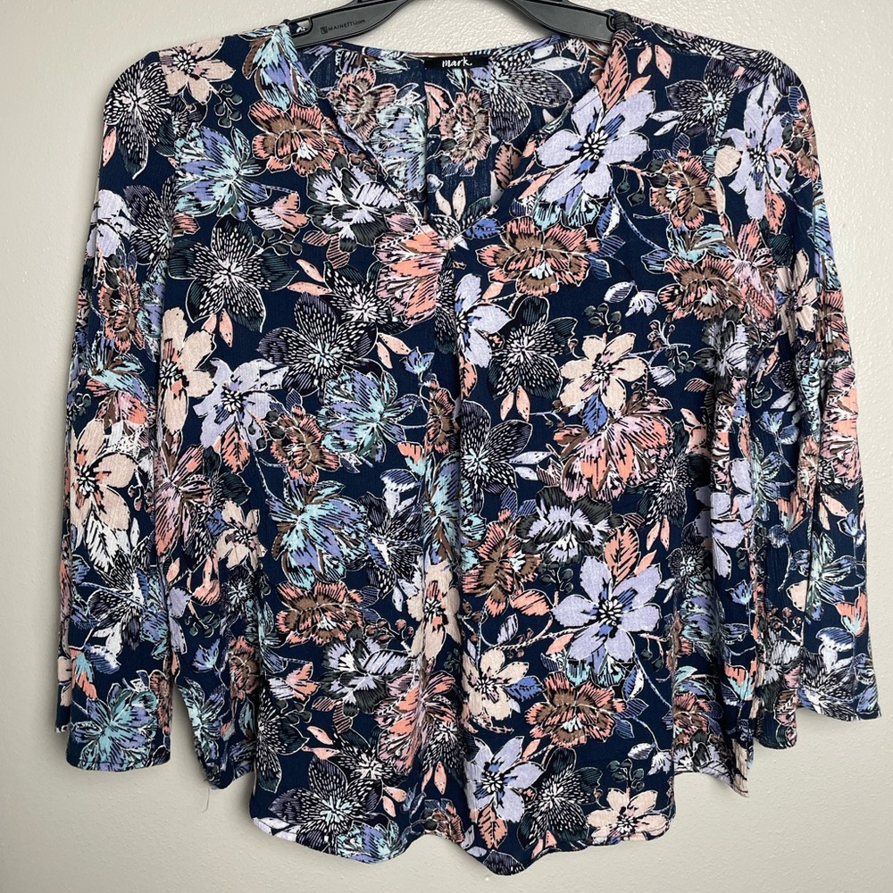 mark. Floral Blouse